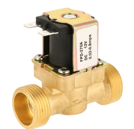 Electronvanne en laiton 12V